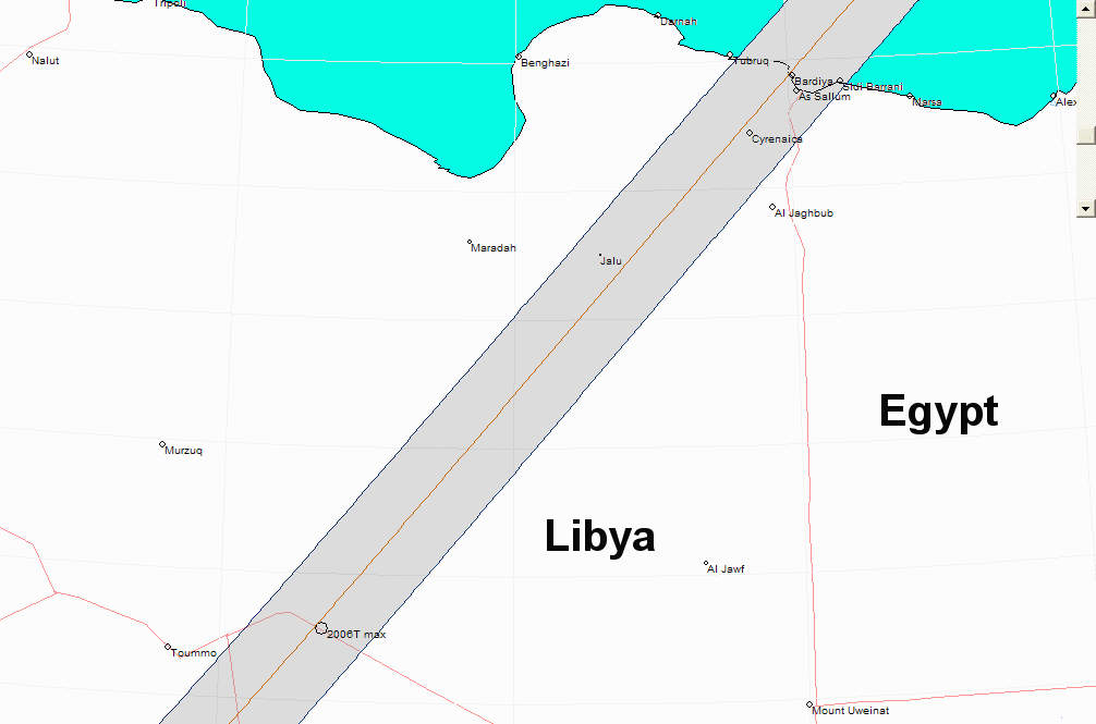 Libya during 2006 Total Solar Eclipse